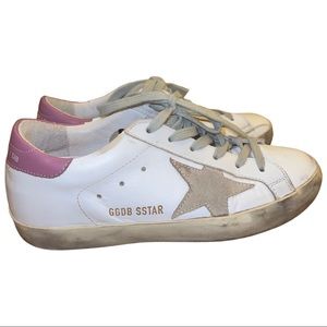 Golden Goose Sneakers Superstar White/Dark LilacSize 35
